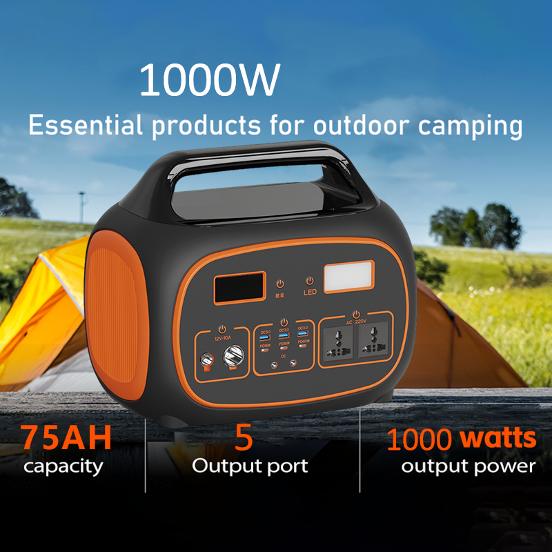Yaqi 1000W Tragbare Powerstation Outdoor Battery Portable Power Station