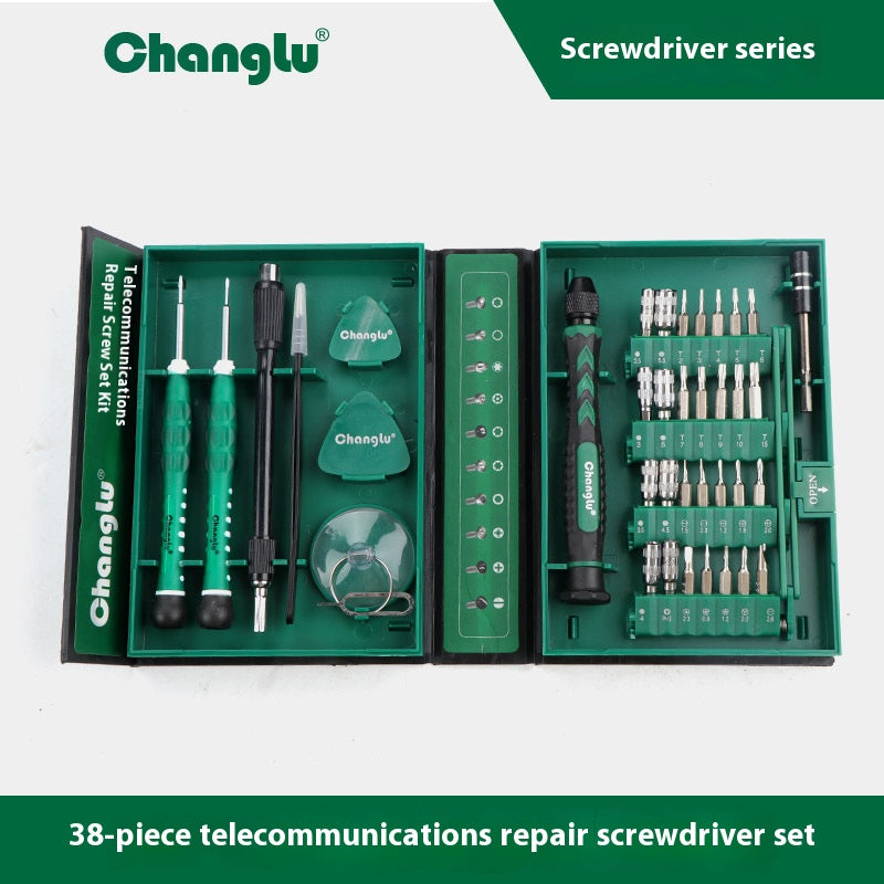 38 - Piece Telecommunication Maintenance Precision Screwdriver Set