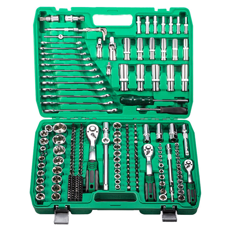 121Piece Industrial Grade Tool Set High Quality Multi Function Home Auto Repair Kit