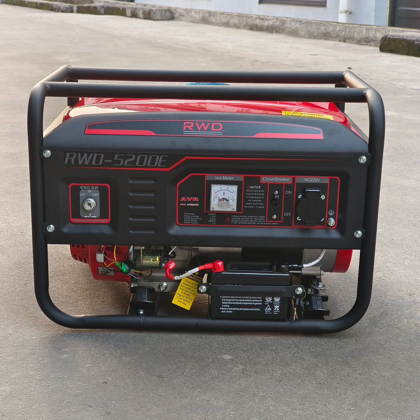 Portable 3KW Gasoline Generator Reliable Power for Home Outdoor Use