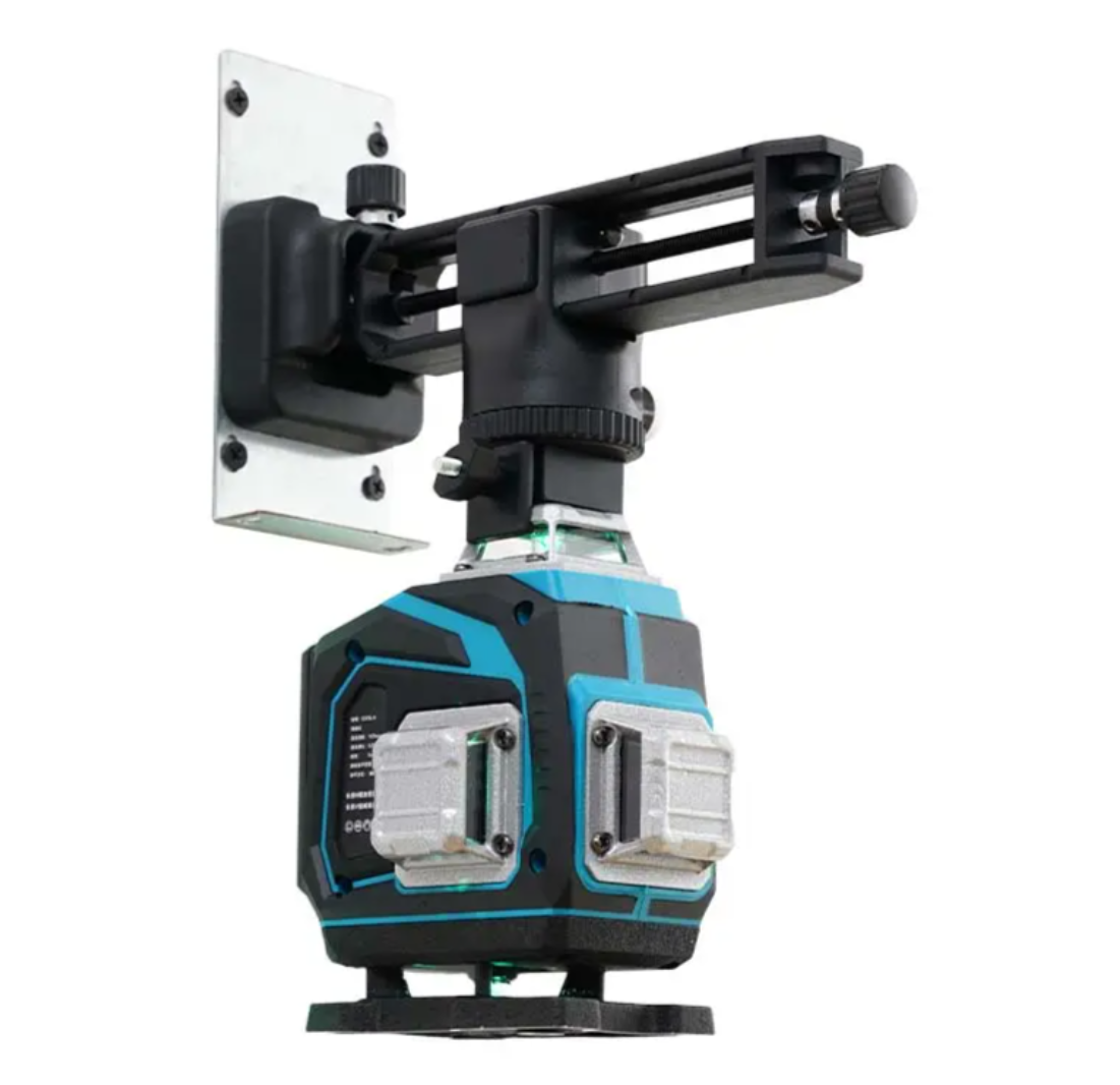 3d Laser Level 16 Lines Laser Level 4d Green Light Infrared Rotating Laser Level Meter