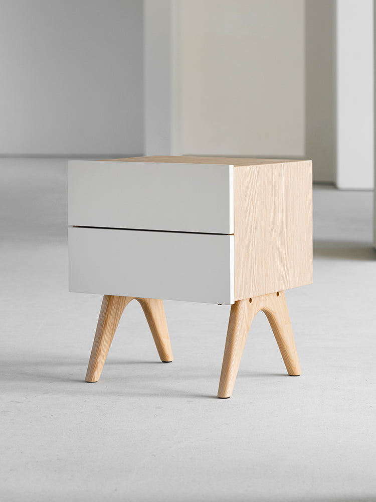 🎄50% Christmas special 🎄Nordic Luxury Bedside Table – Minimalist Design with Practical Storage, Perfect for Elegant Bedrooms!