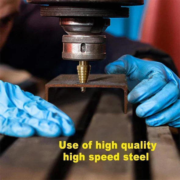 🔥🔥Titanium Step Drill Bit Set🔥🔥