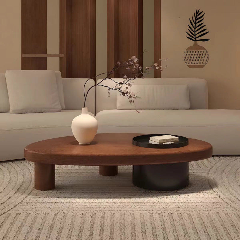 🎄50% Christmas special 🎄Rustic Solid Wood Tea Table | Creative blend of tradition and modern style✨!