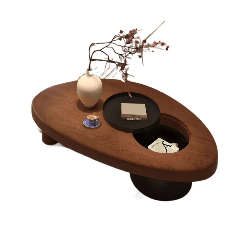 🎄50% Christmas special 🎄Rustic Solid Wood Tea Table | Creative blend of tradition and modern style✨!
