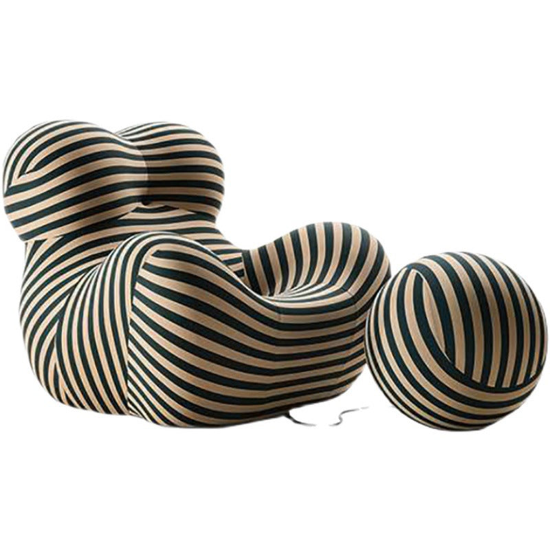 Luxury Designer Hug Lounge Chair – Creative Lazy Single Seat for Relaxation