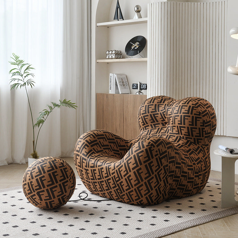 Luxury Designer Hug Lounge Chair – Creative Lazy Single Seat for Relaxation