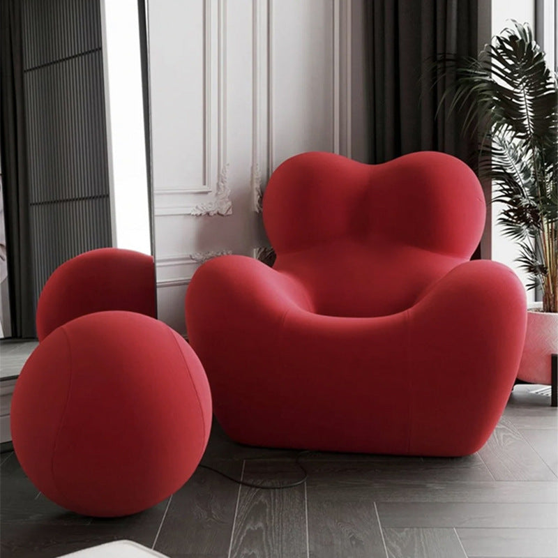 Luxury Designer Hug Lounge Chair – Creative Lazy Single Seat for Relaxation