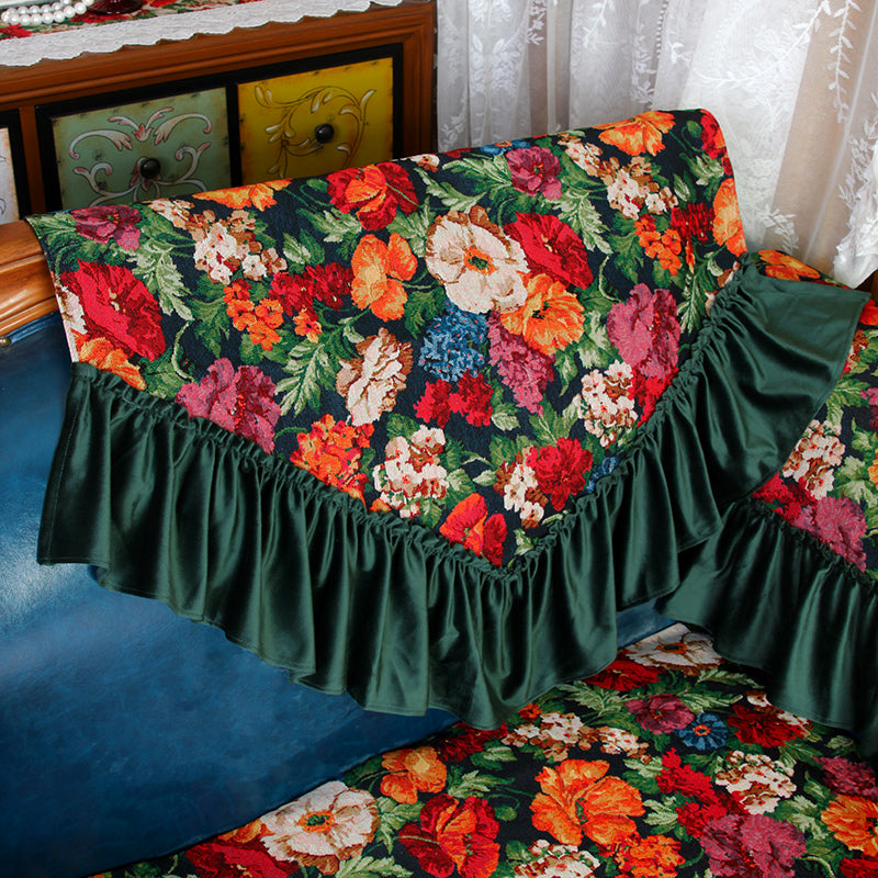Modern living room cover sofa jacquard fabric large sofa cover
