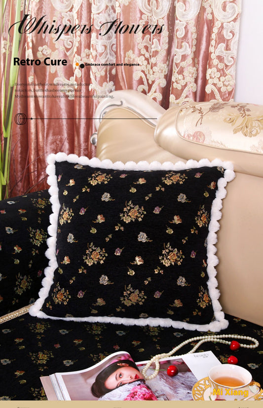 Luxury Decorative Throw Pillow - Classic Cushion for Sofa, Car, or Lounge