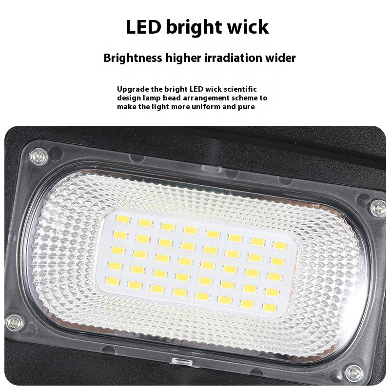 High-Power Solar Street Light for Outdoor Use | Waterproof LED Lighting for Garden, Yard, and Rural Roads
