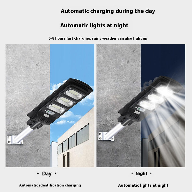 High-Power Solar Street Light for Outdoor Use | Waterproof LED Lighting for Garden, Yard, and Rural Roads