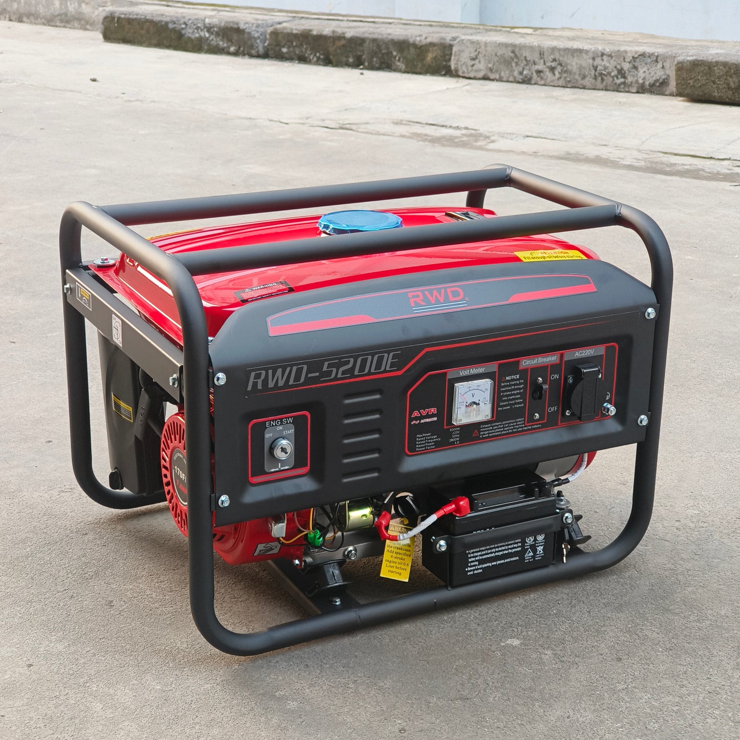 Portable 3KW Gasoline Generator  Reliable Power for Home  Outdoor Use