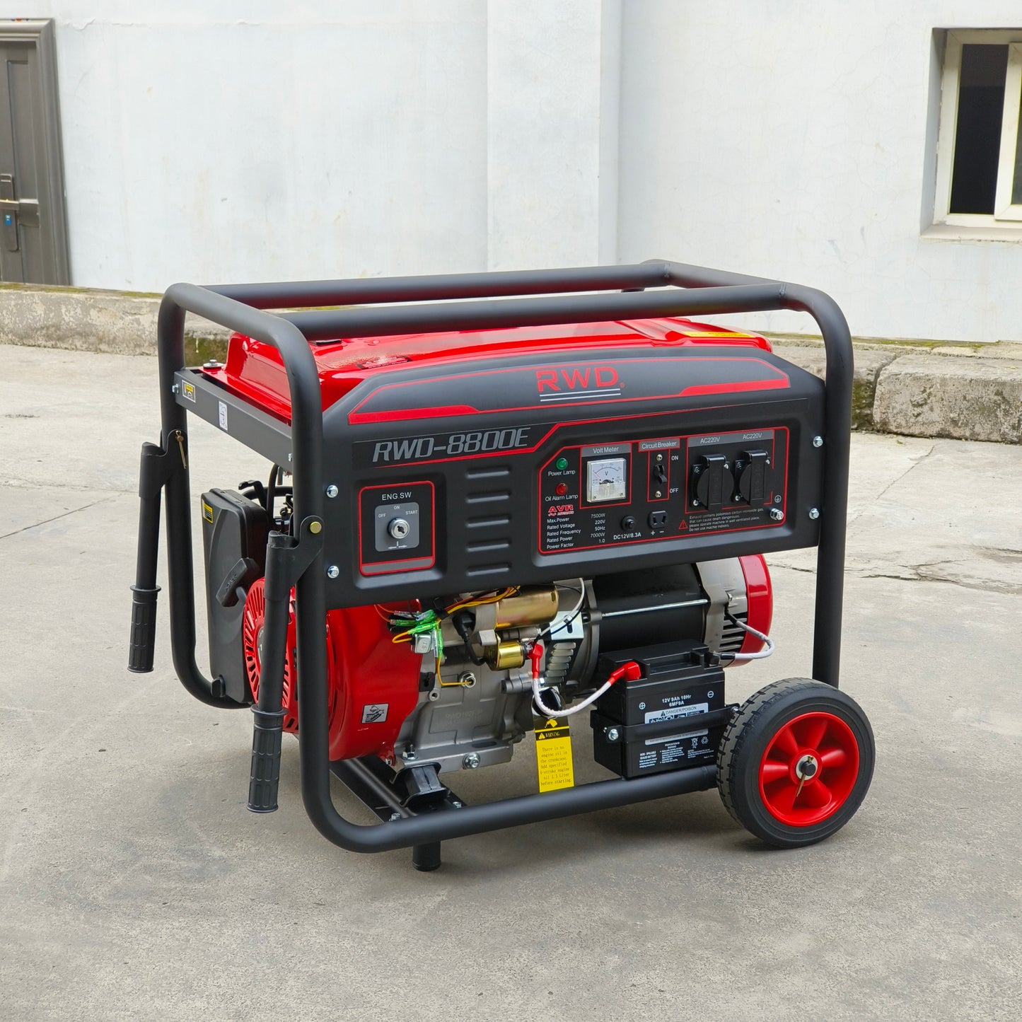 7KW Portable Camping Generator  Single  Three Phase Power Options