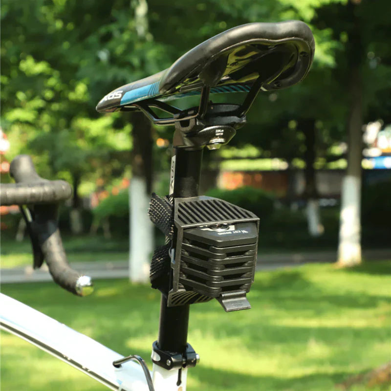 Foldable Bike Lock with Keys - Anti-Theft Alloy U-Lock and Chain