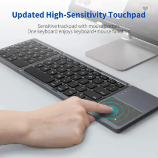 🔥🔥🔥Mini Wireless Foldable bt portable folding Keyboard🔥🔥🔥