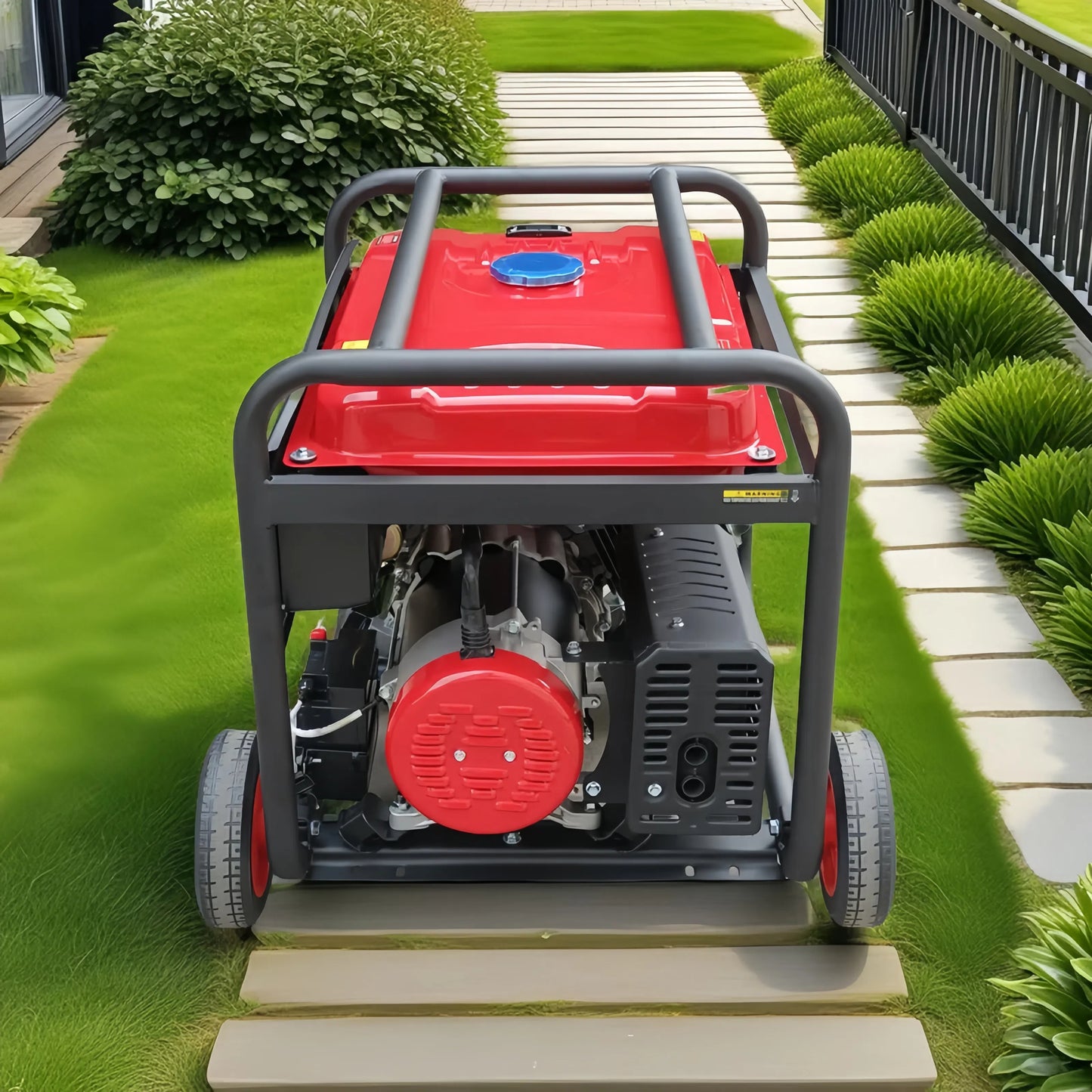 Hot selling high performance 7KW gasoline generator, portable camping, home gasoline generator