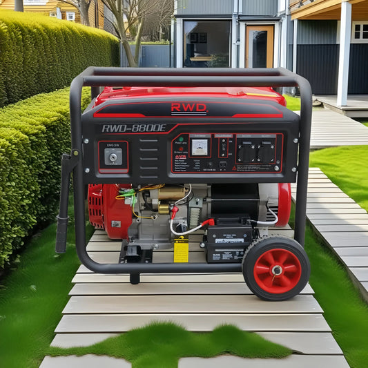 Hot selling high performance 7KW gasoline generator, portable camping, home gasoline generator