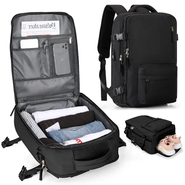 Durable Waterproof Hiking Backpack with USB Charging Port