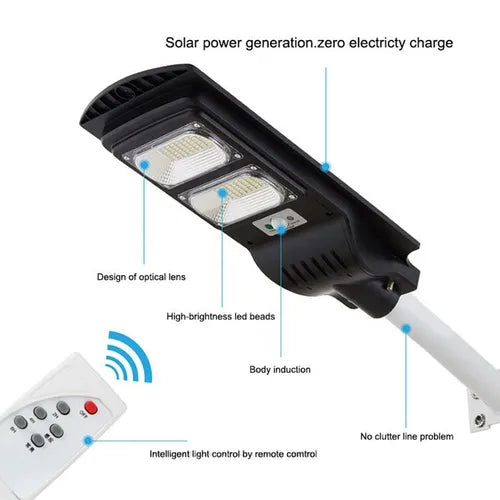 High Efficiency Solar Powered Aluminum Housing Solar Led Flood Light