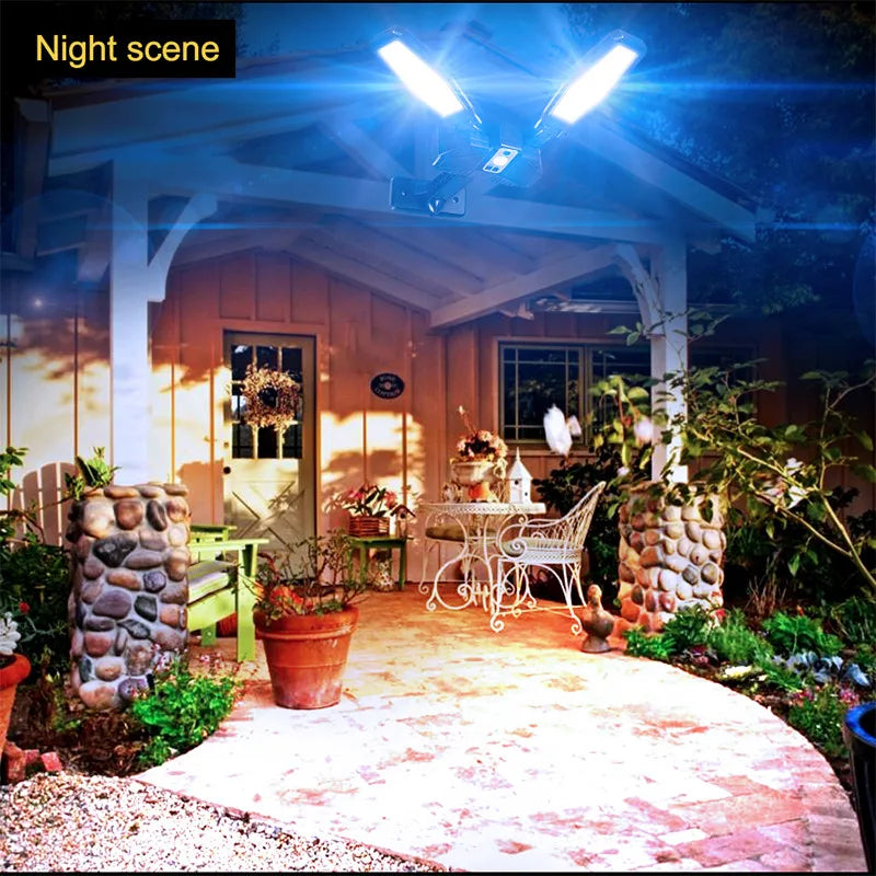Solar Street Lights Outdoor 3 Modes /Waterproof/Sensor/remote control/solar
