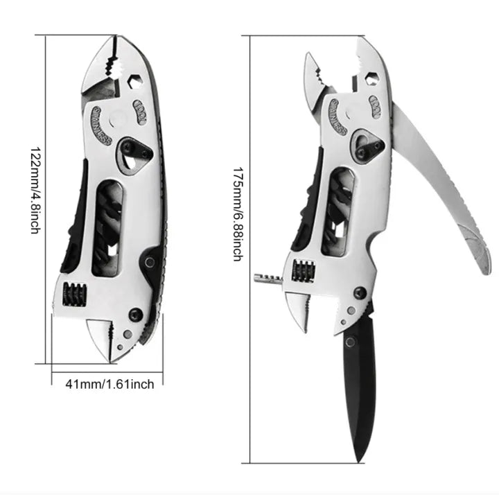 Multi-Function Camping Survival Pocket Tool Kit