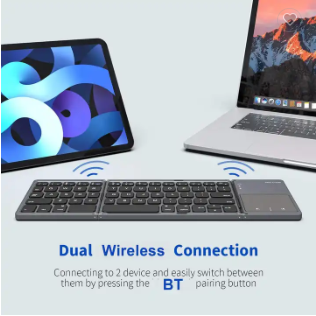 🔥🔥🔥Mini Wireless Foldable bt portable folding Keyboard🔥🔥🔥